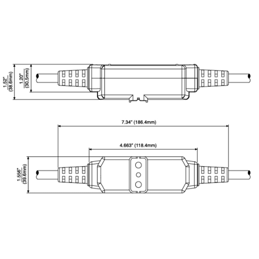 EXTENSION  ICFT CON CABLE DE 6PIES C/ INTERR.15A COLOR AMARILLA MCA LEVITON