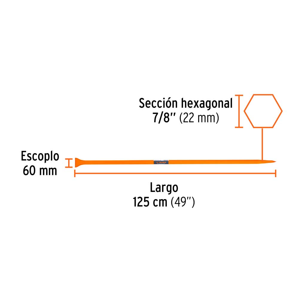 BARRETA DE PUNTA TRUPER CONSTRUCCION