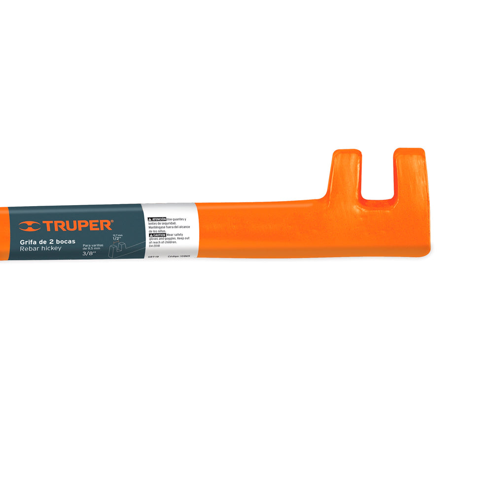 GRIFA DE DOS BOCAS DE 5/8 Y 1/2" MCA TRUPER CONSTRUCCION