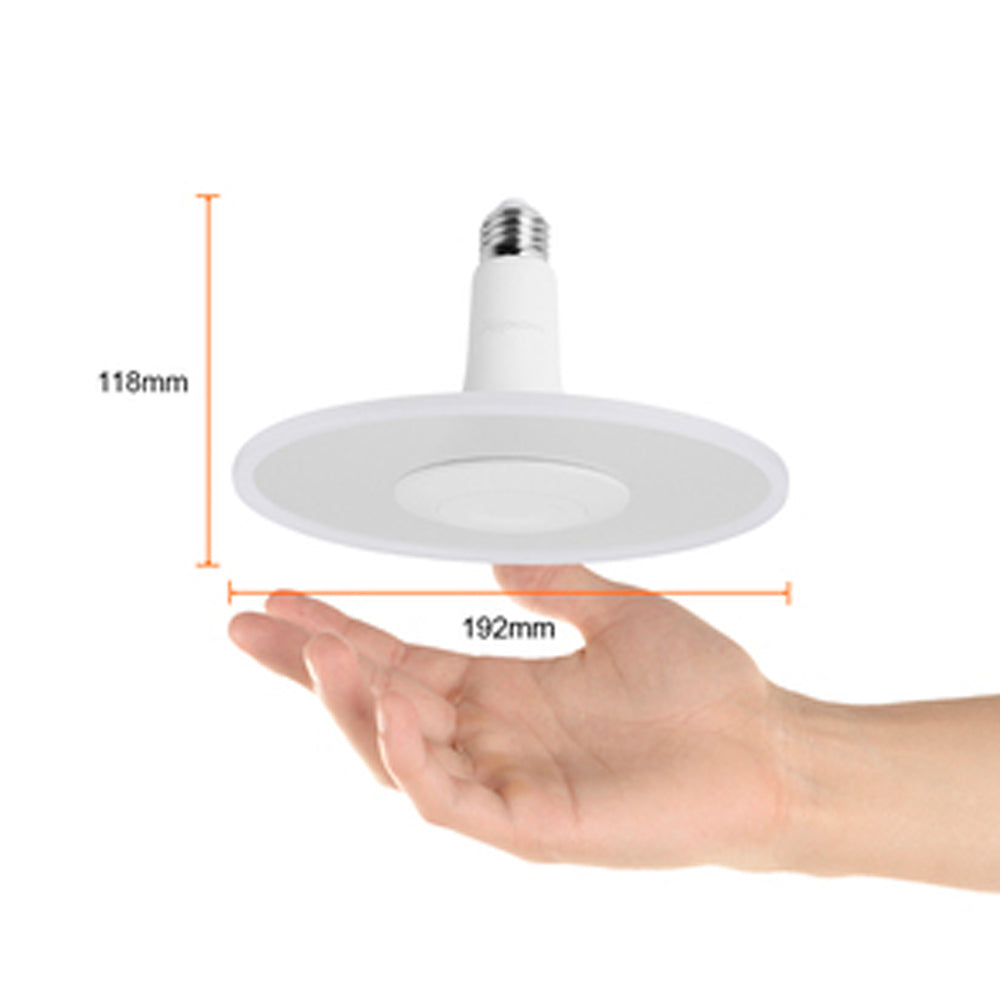 FOCO CIRCULAR LED 10.5 W LUZ DE DIA BASE E27 ATENUABLE POR APAGADOR