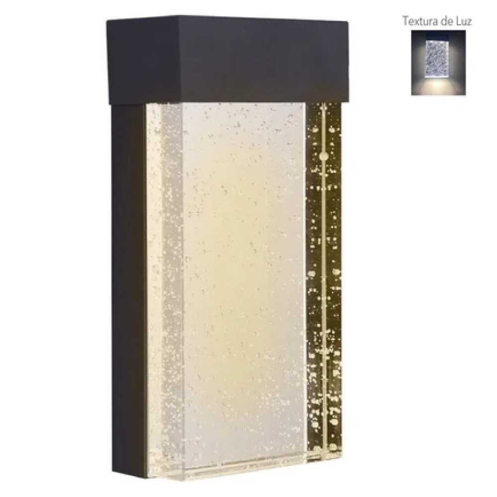 LÁMPARA DE EXTERIOR LED ANDROMEDA TECNOLITE 10W LUZ SUAVE CÁLIDA IP44 ATENUABLE LED INTEGRADO