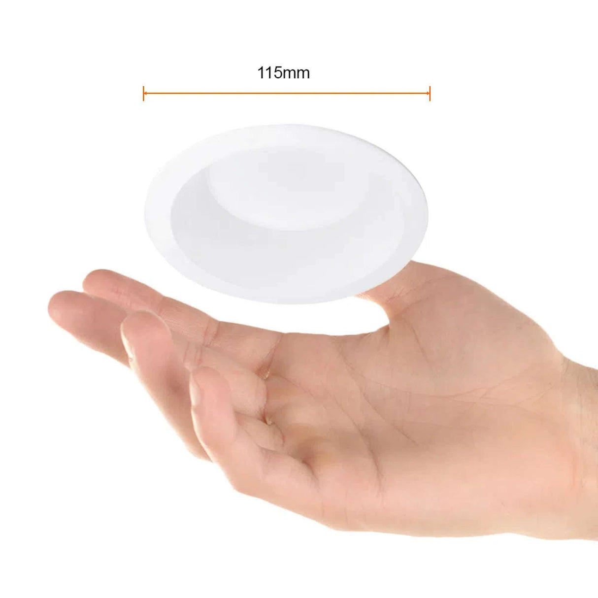 LÁMPARA EMPOTRABLE LED TECNOLITE ATIK I ATENUABLE 10W LUZ CONFIGURABLE LED INTEGRADO