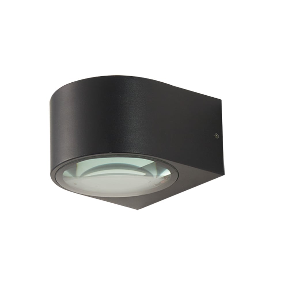 LUMINARIA EXT. SOBREPONER MURO 10W. LED 3000K LUZ DIRECTA/INDIRECTA NEGRO CINCEL TECNOLITE
