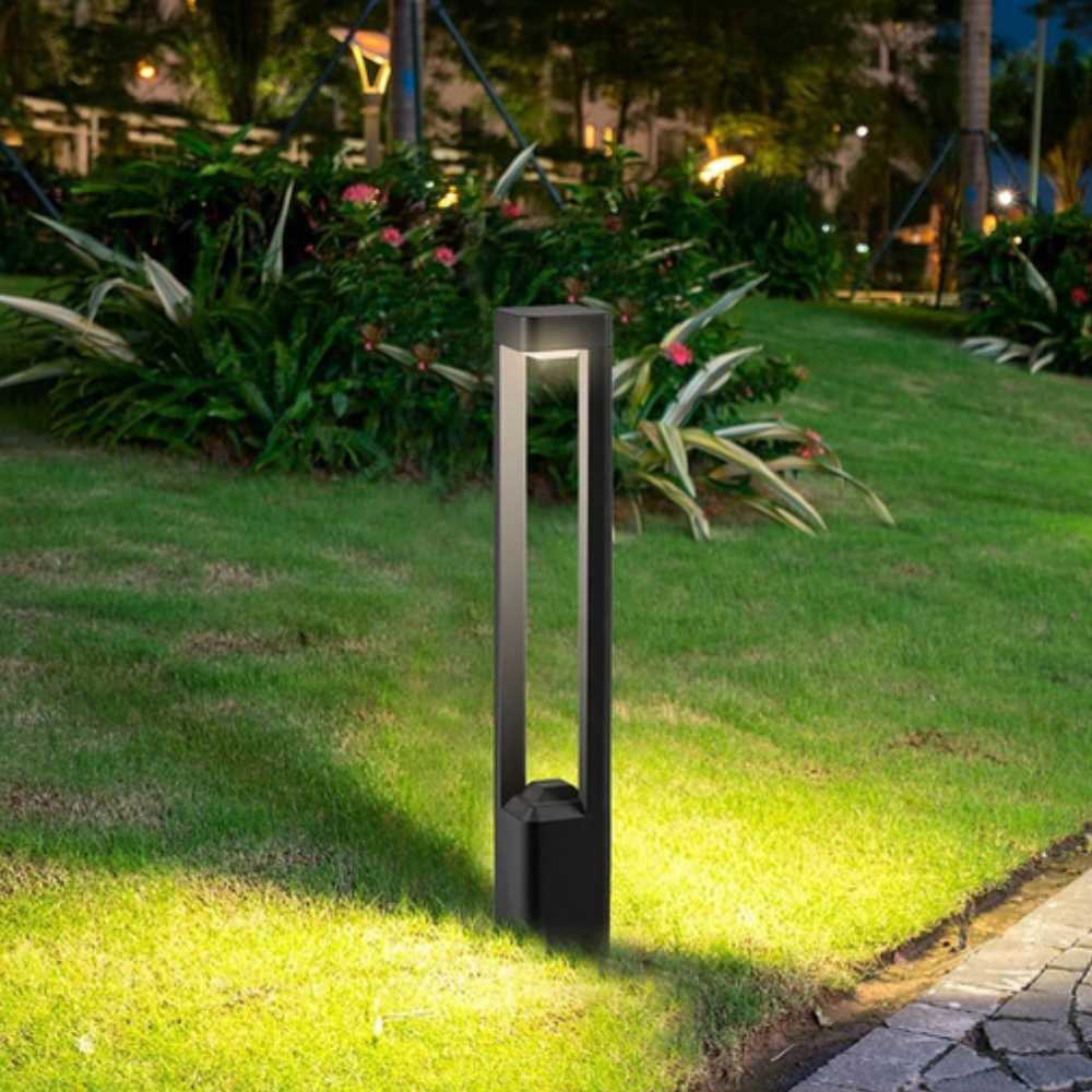 MINI POSTE LED POLIS II TECNOLITE DE EXTERIOR PARA SOBREPONER 10W LUZ SUAVE CÁLIDA