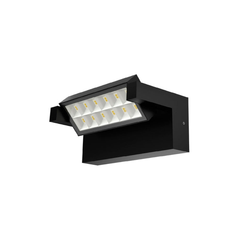 LAMPARA DIRIGIBLE DE PARED ARBOTANTE LED EXTERIOR 10 W LUZ CALIDA BRILLANTE IP65 IK06 NO ATENUABLE LED INTEGRADO