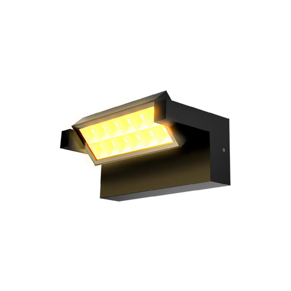 LAMPARA DIRIGIBLE DE PARED ARBOTANTE LED EXTERIOR 10 W LUZ CALIDA BRILLANTE IP65 IK06 NO ATENUABLE LED INTEGRADO