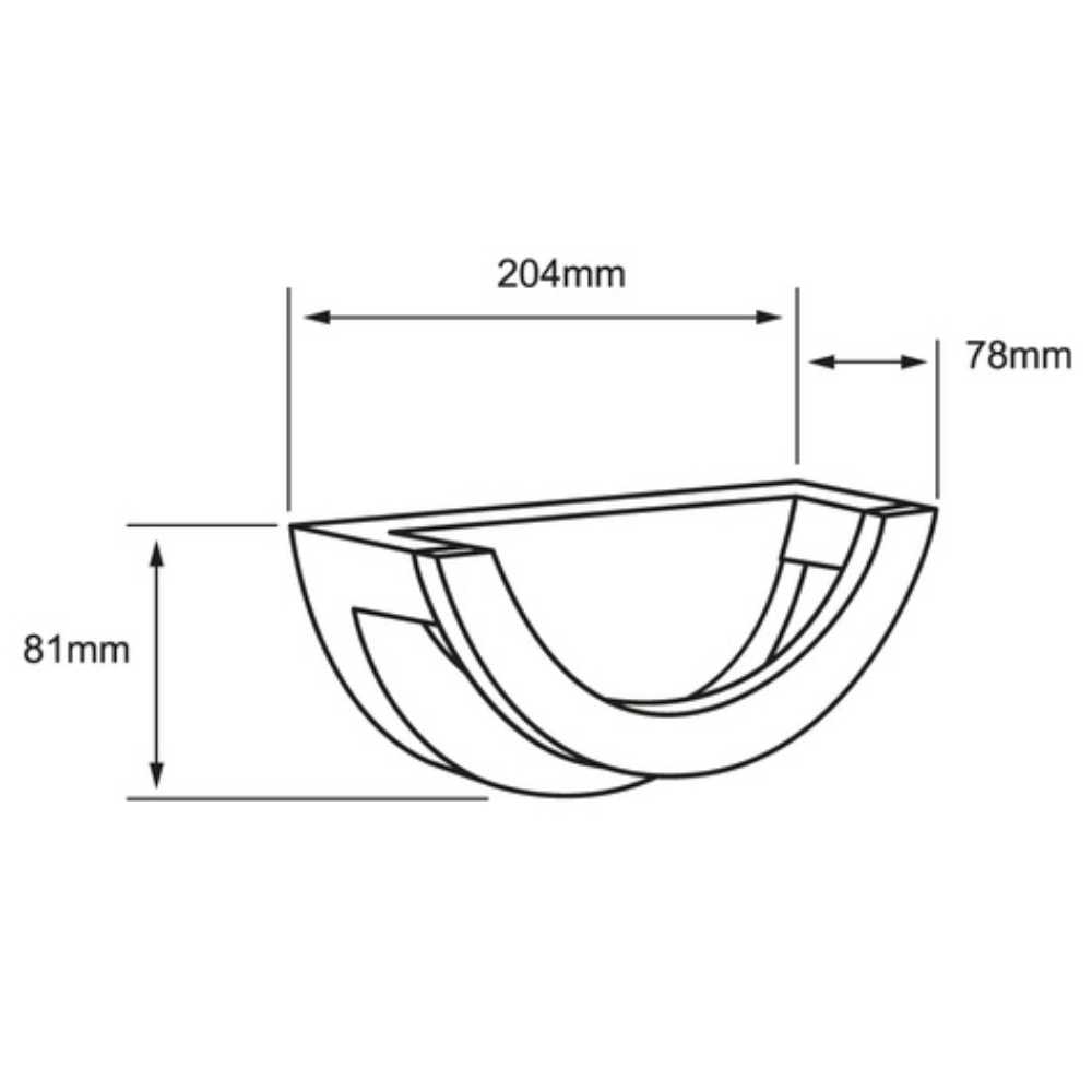 EXT LED SP 10W100-240V500LM3000K N TALITHA TECNOLITE