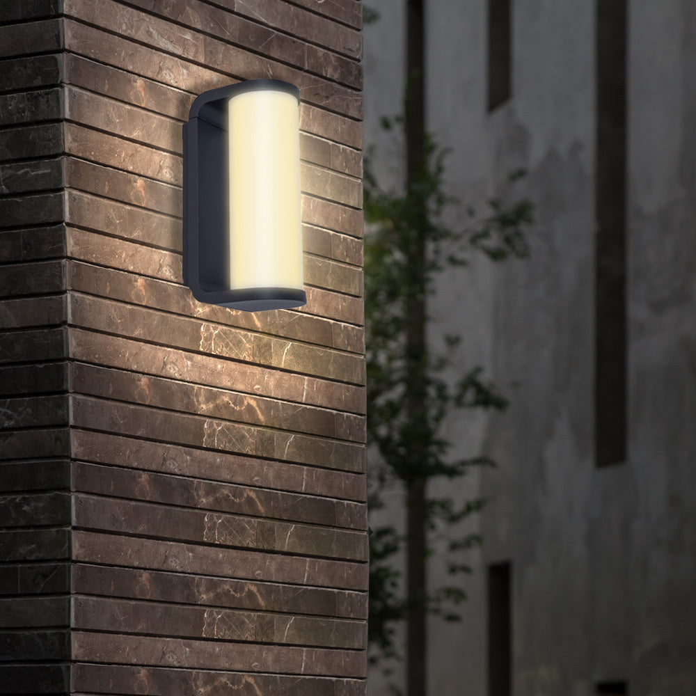 LAMPARA DE EXTERIOR LED PARA SOBREPONER 10 W LUZ CALIDA BRILLANTE 10HLED947V30G