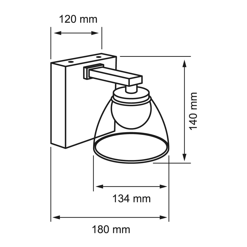 LUMINARIO INT LED 10W 600LM 30K STN