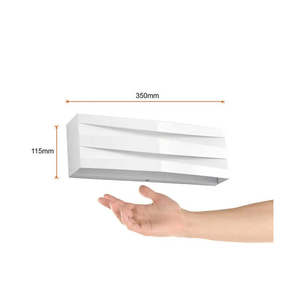 LÁMPARA DE PARED LED TECNOLITE YILDUN DE INTERIORES 10W LUZ SUAVE CÁLIDA NO ATENUABLE LED INTEGRADO ***TECNOLITE HAE***