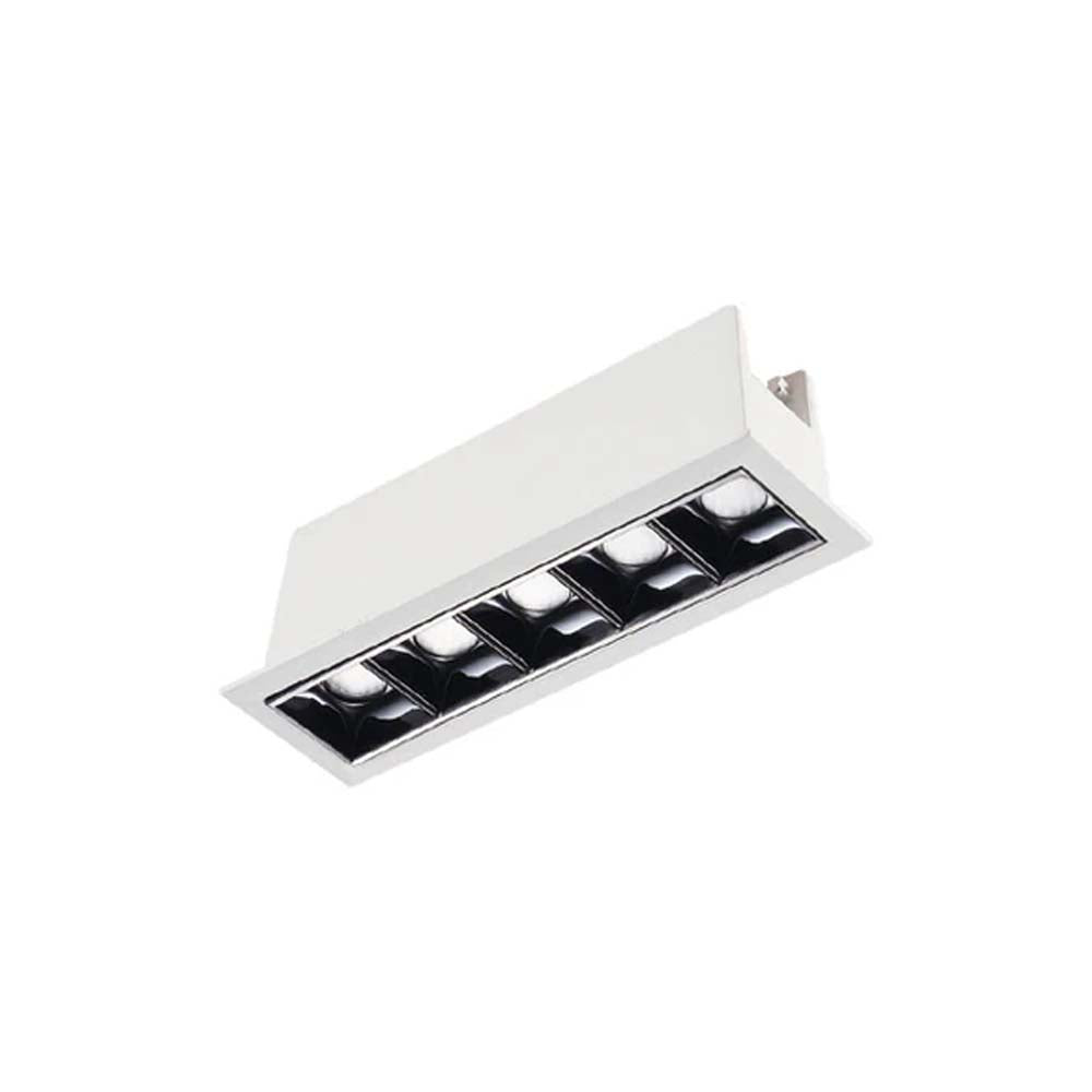 LUM INT EMP TECHO LED 10W100-127V3000K NEGRO MICARE II ***TECNOLITE HAE***
