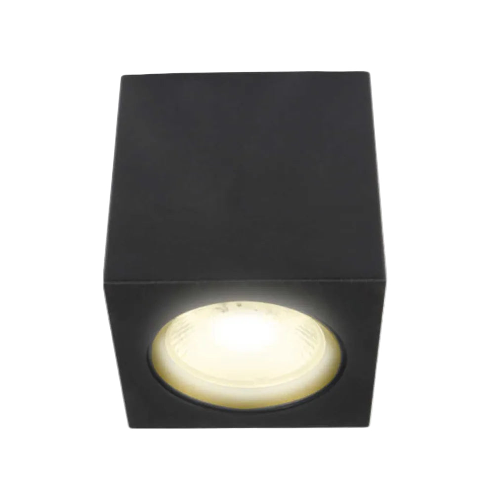 LAMPARA SPOT LED DE SOBREPONER 10 W LUZ CALIDA BRILLANTE DIRIGIBLE NO ATENUABLE