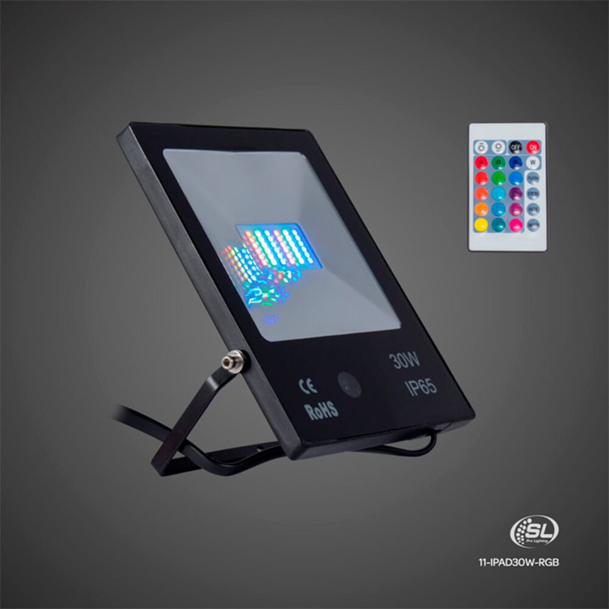 FLOOD ULTRA PLANO 30W SMD 30-30 GREEN *** EXHIBIDO ***