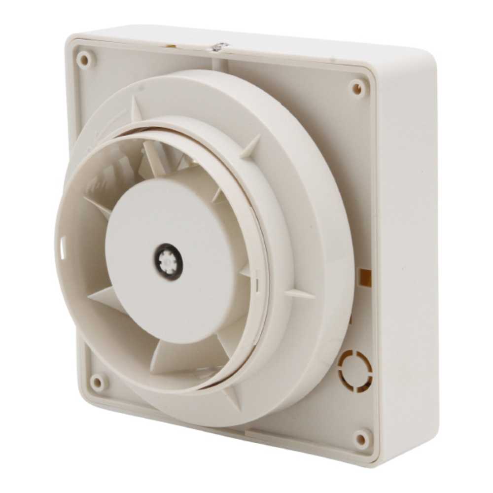 EXTRACTOR RESIDENCIAL CUADRADO C/SENSOR MOV. Y TEMPORIZADOR 4-PG BLANCO *** OFRECER SENSOR 4 ***