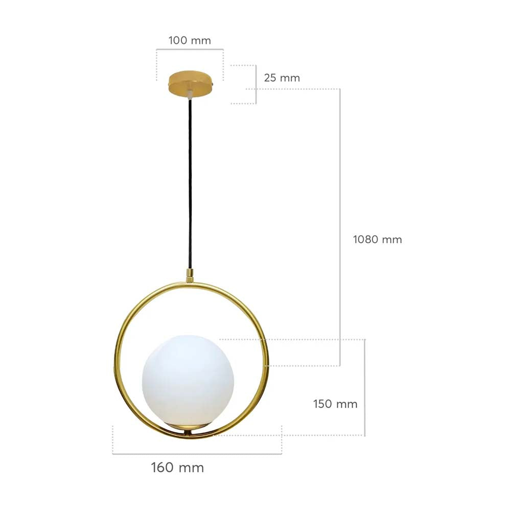 LUMINARIO DECORATIVO 3 LAMPARAS ARUBA 3X40W MAX E12 ***ADIR***