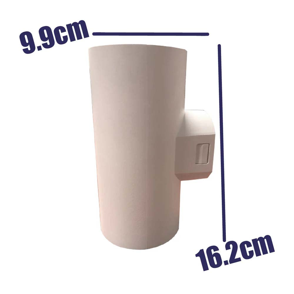 ARB LED 18W CILINDRICO BLANCO C/3 TONOS DE LUZ IP65 MUSTRI