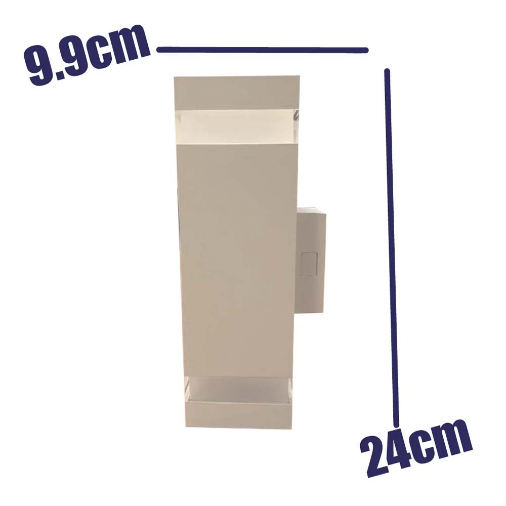 ARB LED 18W CUADRANGULAR BLANCO C/3 TONOS DE LUZ IP65 MUSTRI