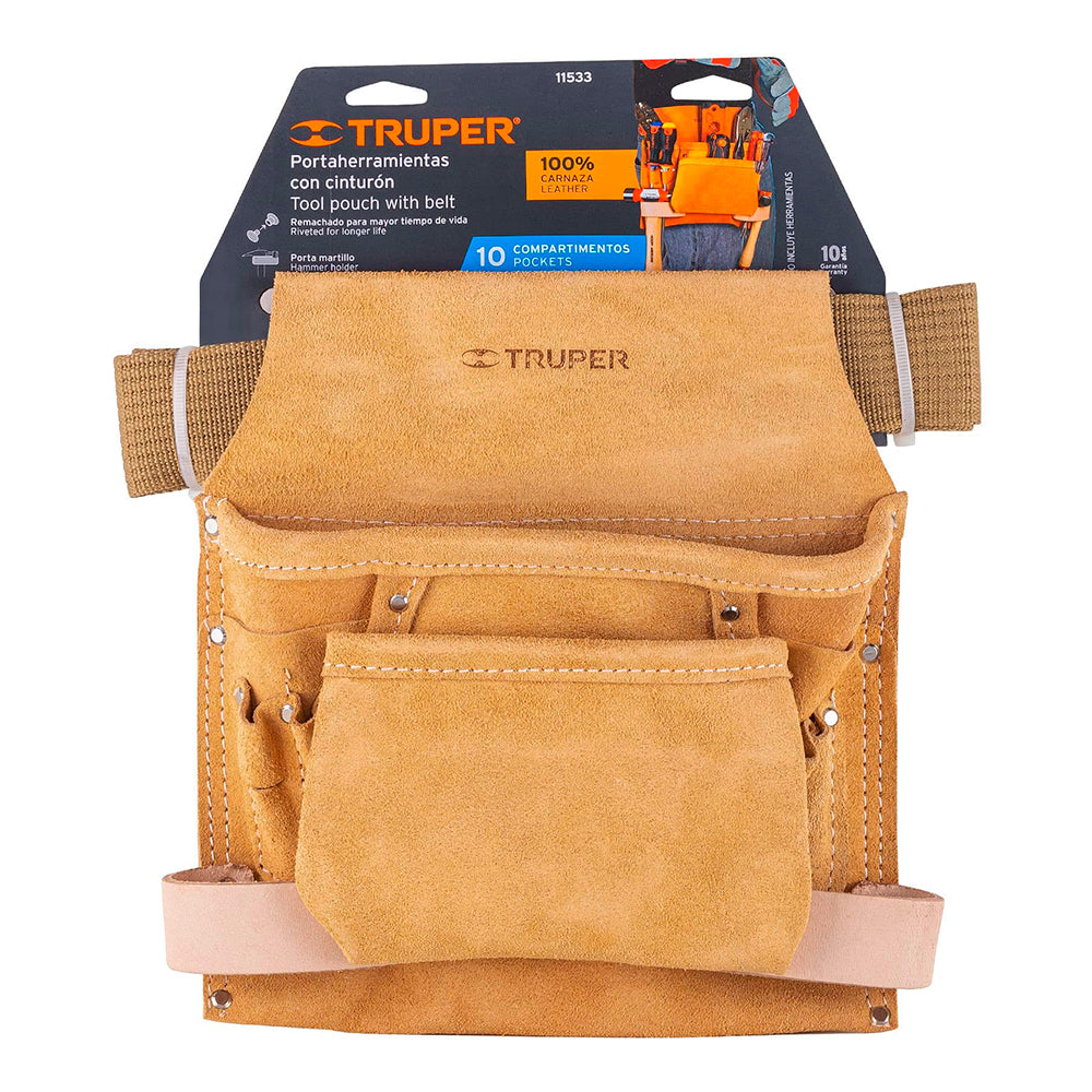 PORTAHERRAMIENTA DE CARNAZA 11533 TRUPER CONSTRUCCION