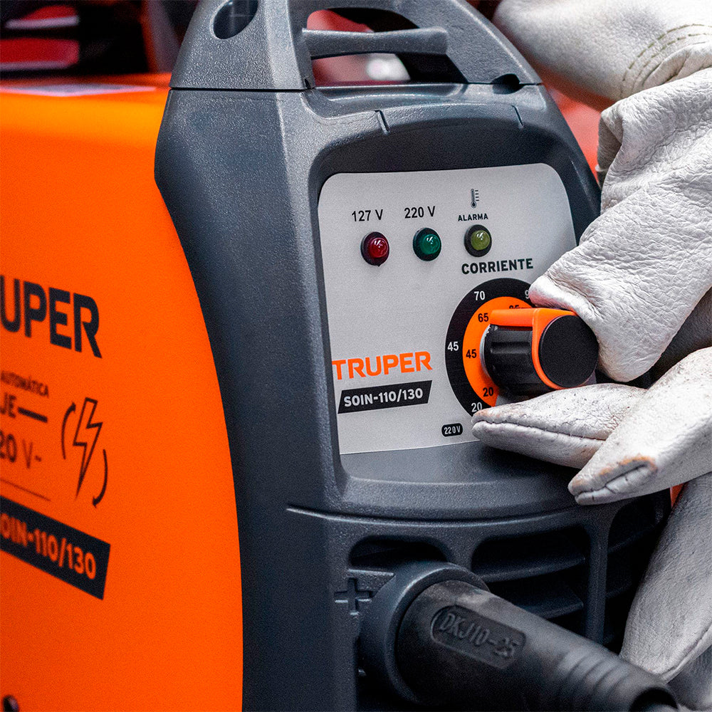 SOLDADORA INVERSORA 130A 127/220V SOIN-110/130 TRUPER