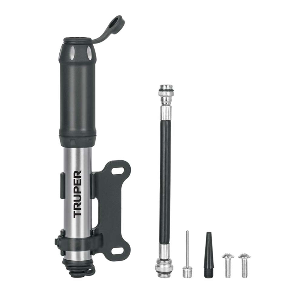 BOMBA DE AIRE MINI 40CM MANIJA ABATIBLE BOM-MI-X TRUPER MECANICA