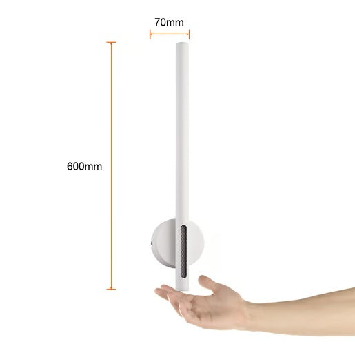 LAMPARA DE PARED ARBOTANTE LED 11W LUZ CALIDA BRILLANTE DIRECTA/INDIRECTA IRC90 NO ATENUABLE BCO