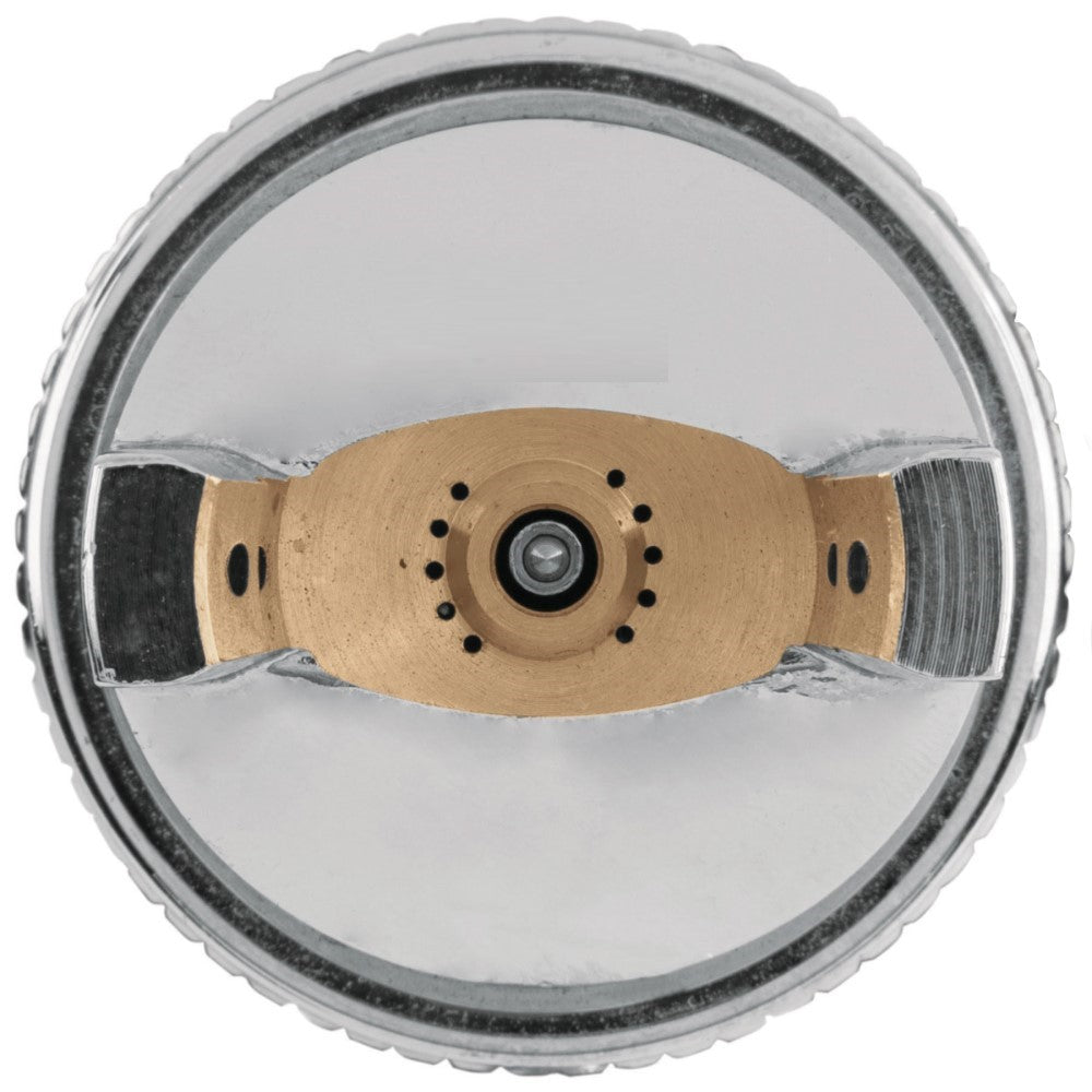 PISTOLA P/PINTAR GRAVEDAD HVLPVASO PLASTICO BOQUILLA 1.7MM MCA TRUPER