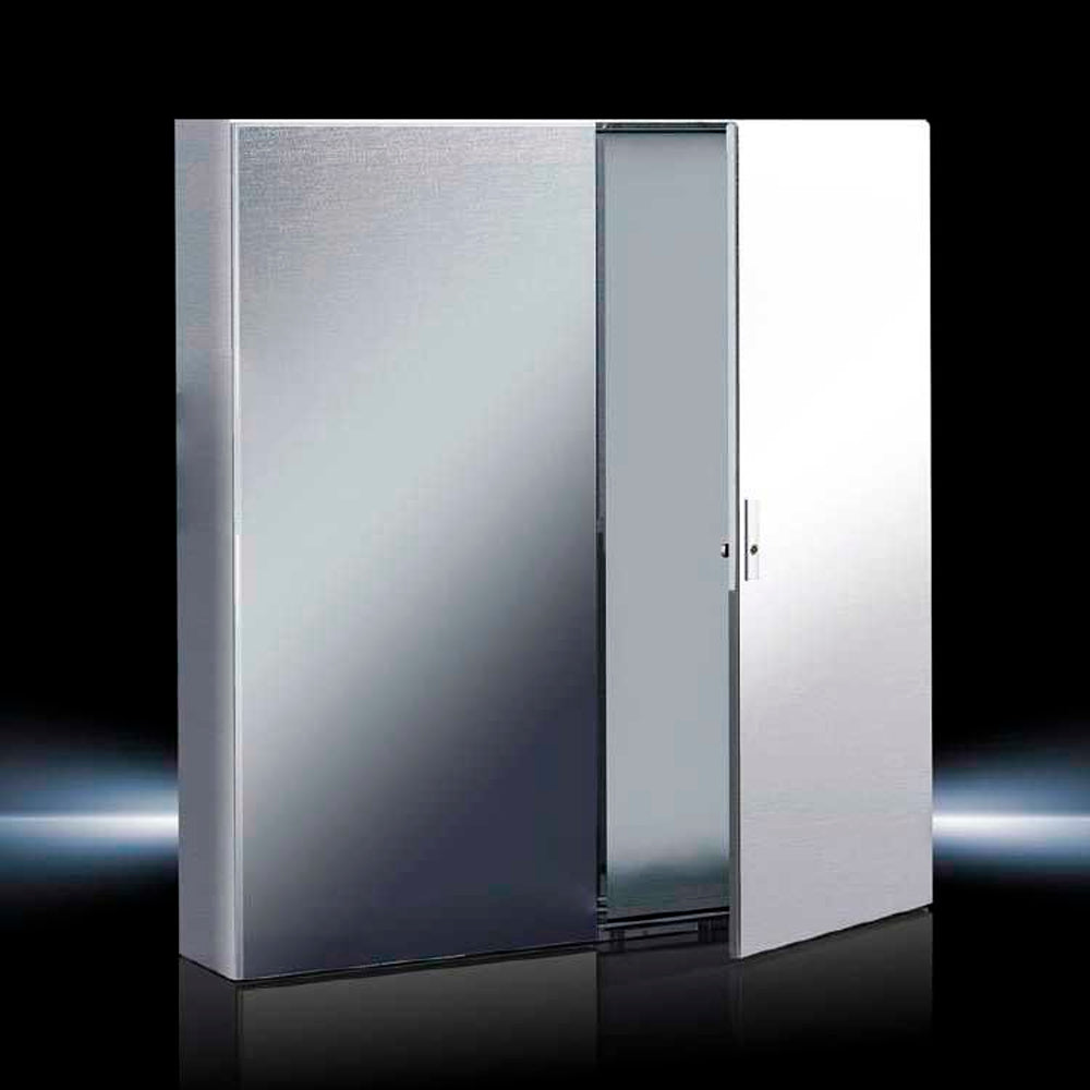 AX ARMARIO COMPACTO METÁLICO 1200X1000X300 RAL7035 STANDARD CON PLACA DE MONTAJE 2 PUERTAS IP55 NEMA12