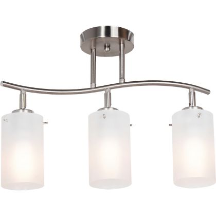122920-LAMPARA TECHO MET 3L 60W PLATA E27 MCA SODIMAC ***HAE 2023***