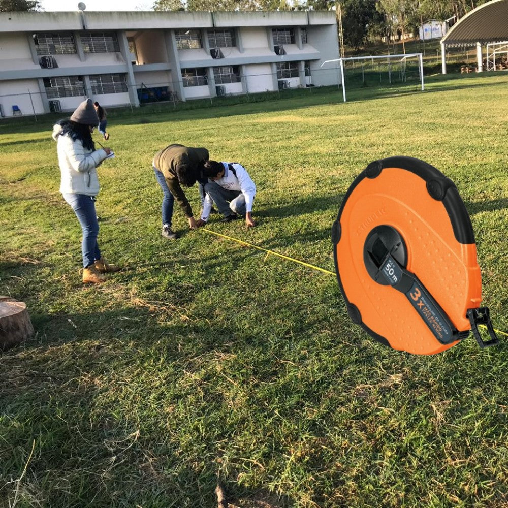 CINTA DE FIBRA DE VIDRIO C/ CARCASA DE PLASTICO 50MTS MCA TRUPPER