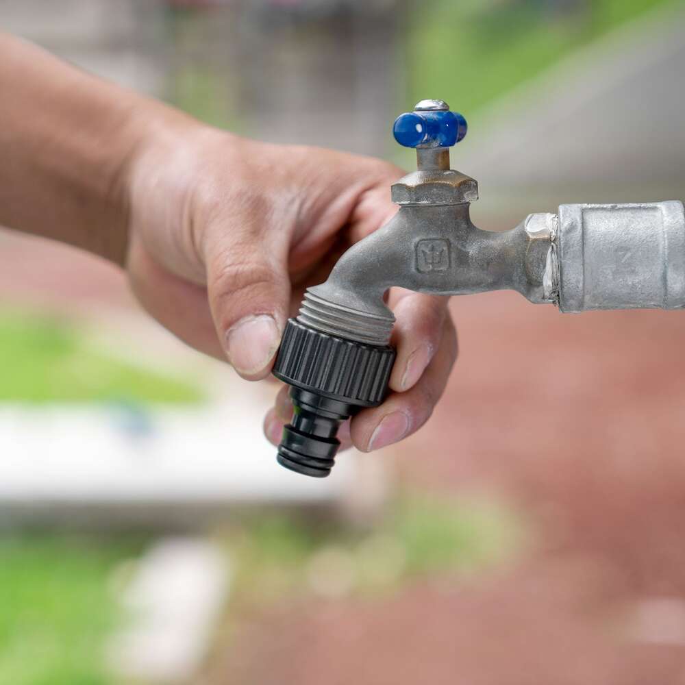 JUEGO DE 2 CONECTORES RAPIDOS ENTRADA 3/4" MCA TRUPER