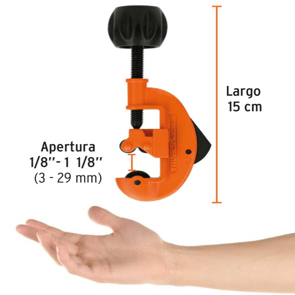 CORTADOR TUBO DE COBRE 1/8" A 1-1/8" CUCHILLA 20 MM EXPERT