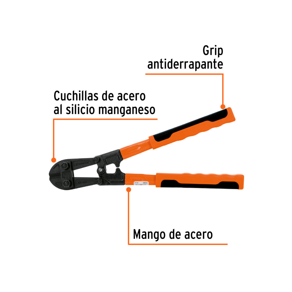 CORTA PERNOS 12 X 3/1612830 TRUPER MECANICA