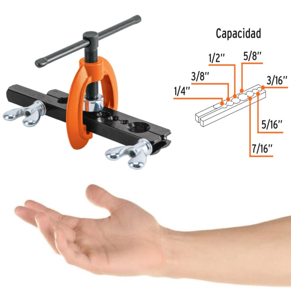 JUEGO DE AVELLANADOR 3/16 A 5/8 2 PIEZAS