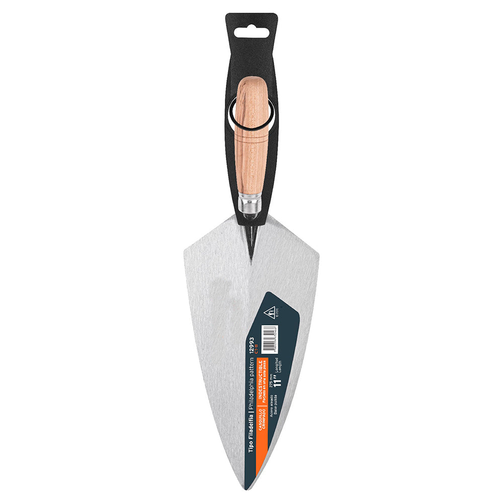 CUCHARA PARA ALBAÑIL TIPO FILADELFIA 11" MCA TRUPER CONSTRUCCION *** OFRECER CFP11 ***