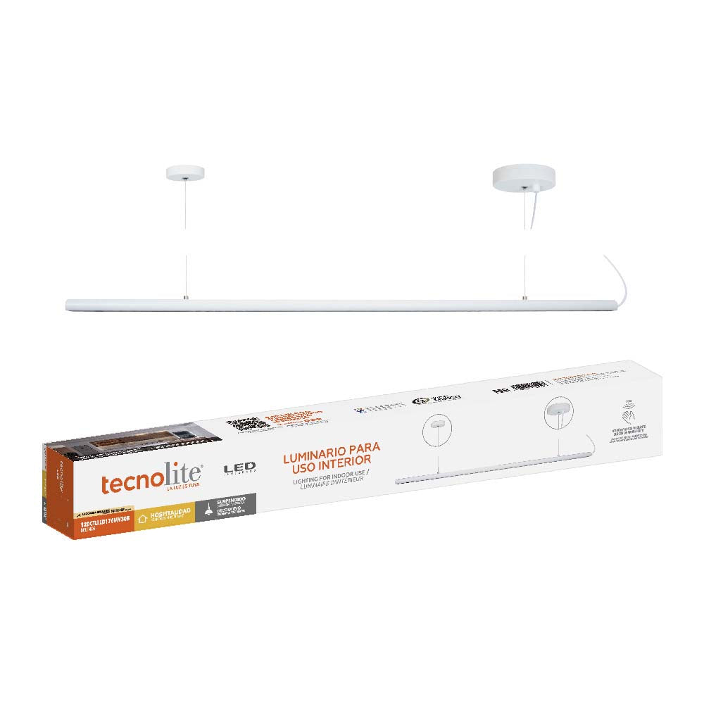 LUMINARIO INT LED 12.5W 100-240V 420LM 30K BCO