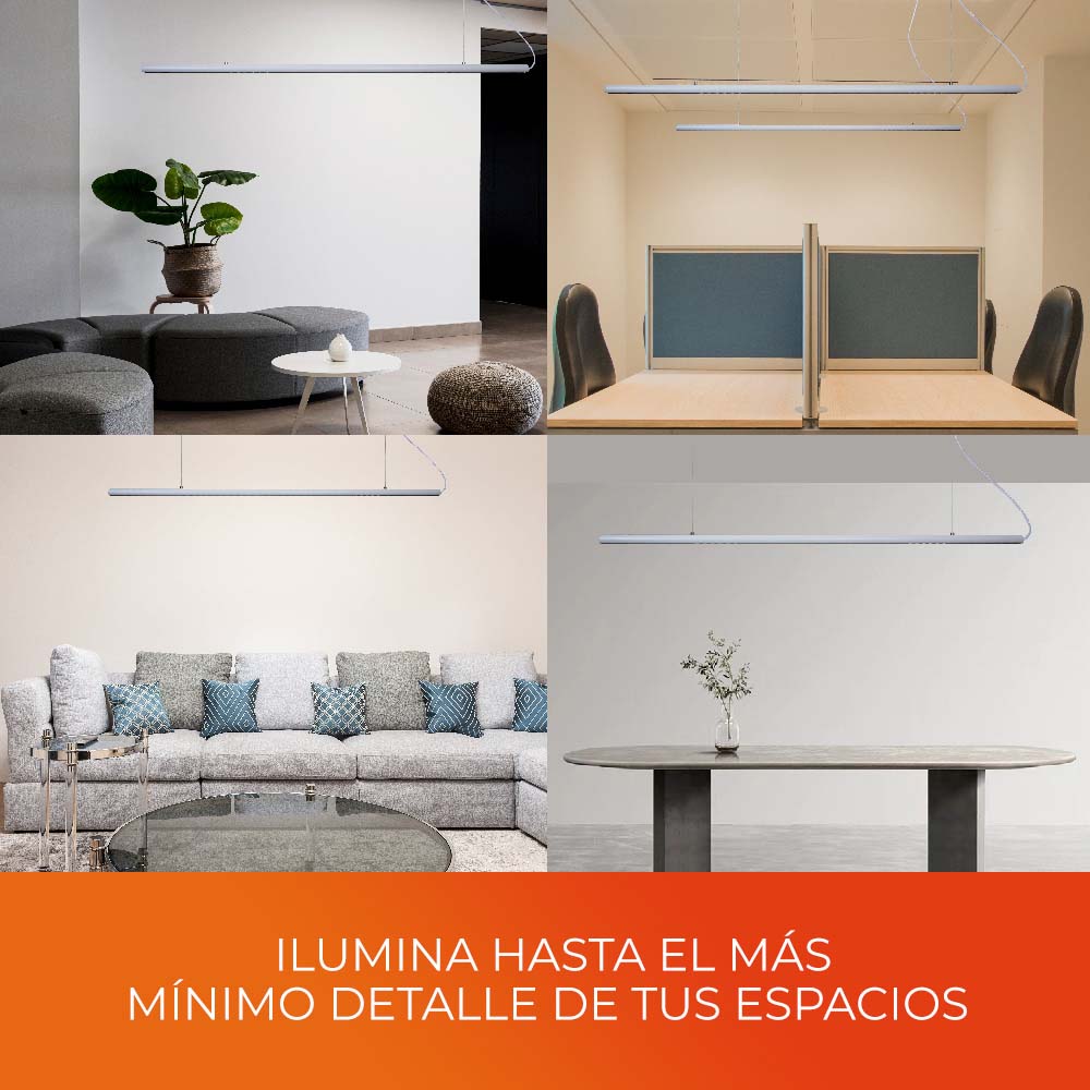 LUMINARIO INT LED 12.5W 100-240V 420LM 30K BCO