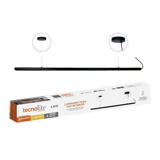 LUMINARIO INTLED 12.5W 100-240V 420LM 30K NGR