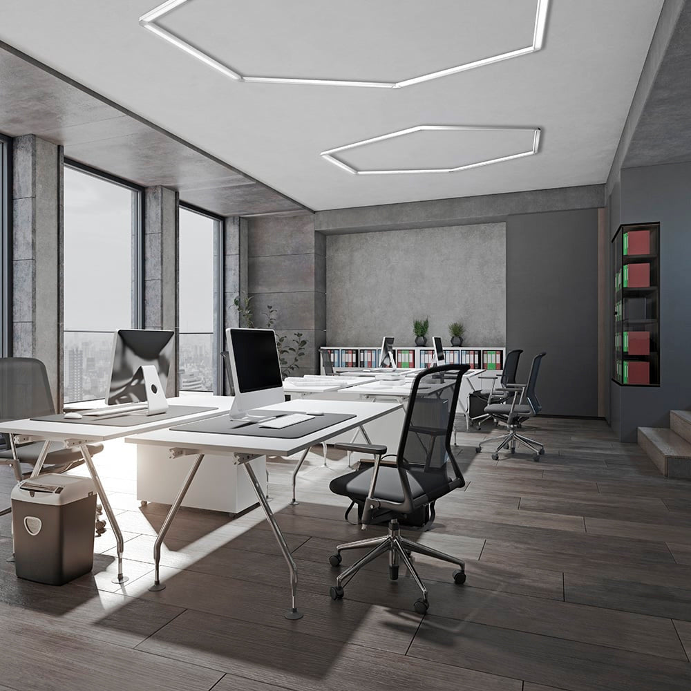 LAMPARA LINEAL LED INTERCONECTABLE 12 W LUZ NEUTRA IK06 ATENUACION TRIAC 12DLFCLED60SV40B
