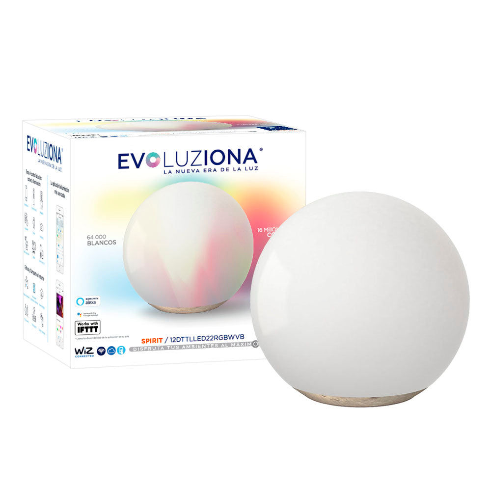 LÁMPARA DE INTERIOR LED TECNOLITE SPIRIT PARA SOBREPONER EN MESA 12.5W LED INTEGRADO ***TECNOLITE HAE***