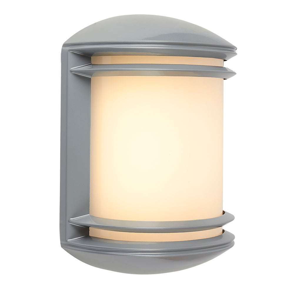 LÁMPARA DE EXTERIOR LED TECNOLITE PARA SOBREPONER 12W LUZ SUAVE CÁLIDA *** EXHIBIDO ***