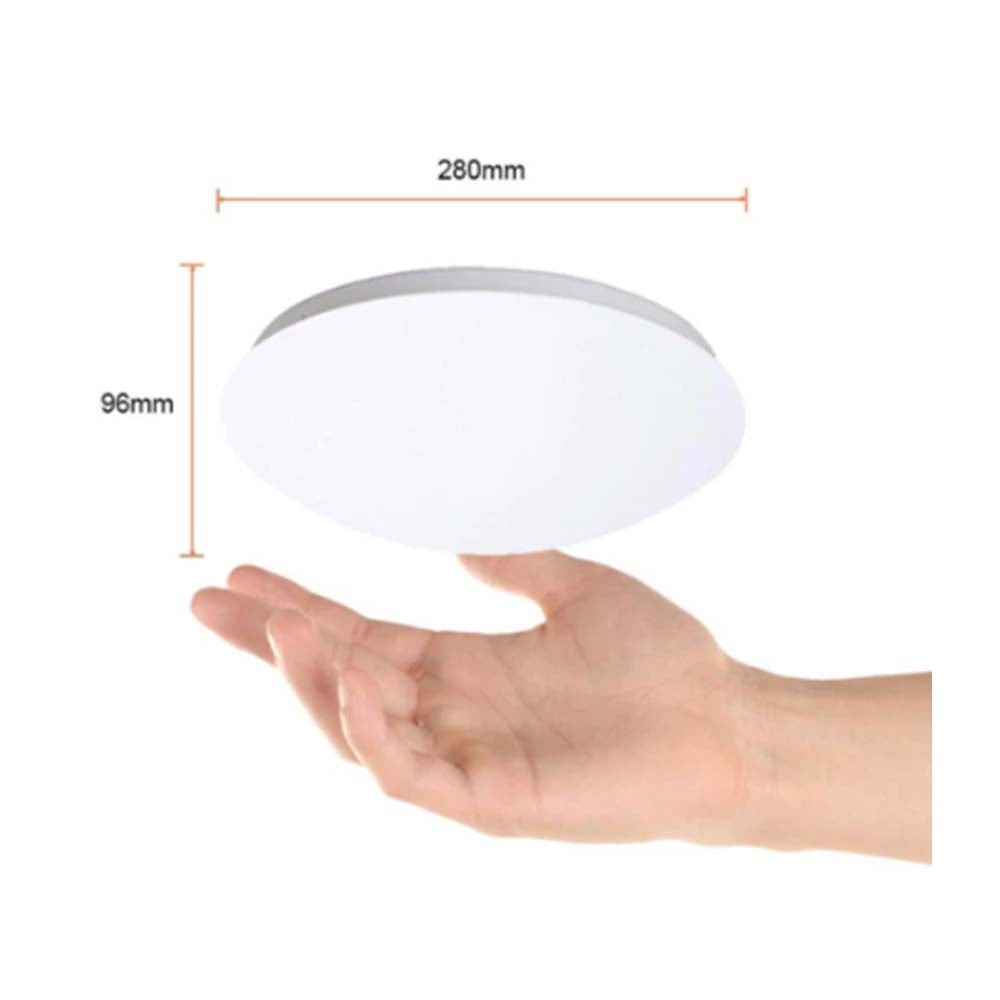 LÁMPARA DE INTERIOR LED TECNOLITE SARGAS PARA SOBREPONER 12W LUZ SUAVE CÁLIDA CON SENSOR DE MOVIMIENTO ***TECNOLITE HAE***