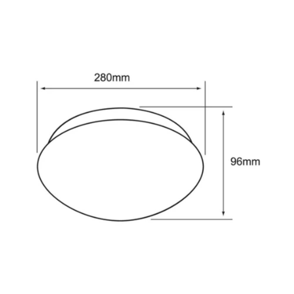 LÁMPARA DE INTERIOR LED TECNOLITE SARGAS PARA SOBREPONER 12W LUZ SUAVE CÁLIDA CON SENSOR DE MOVIMIENTO ***TECNOLITE HAE***