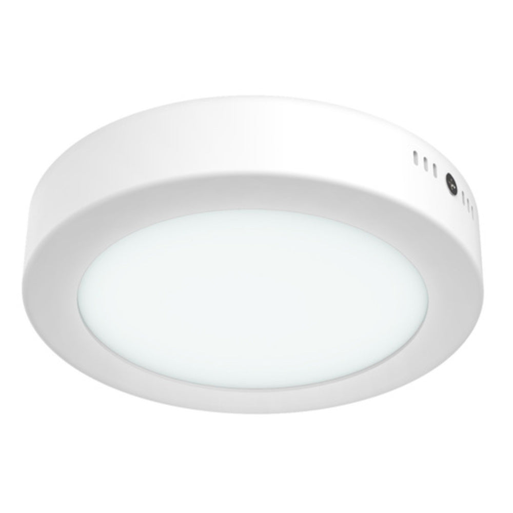 KIT DE 5 LAMPARAS LED ANKAA II PARA SOBREPONER EN PLAFON 12W LUZ DE DIA LED INTEGRADO NO ATENUABLE COLOR BLANCO TECNOLITE