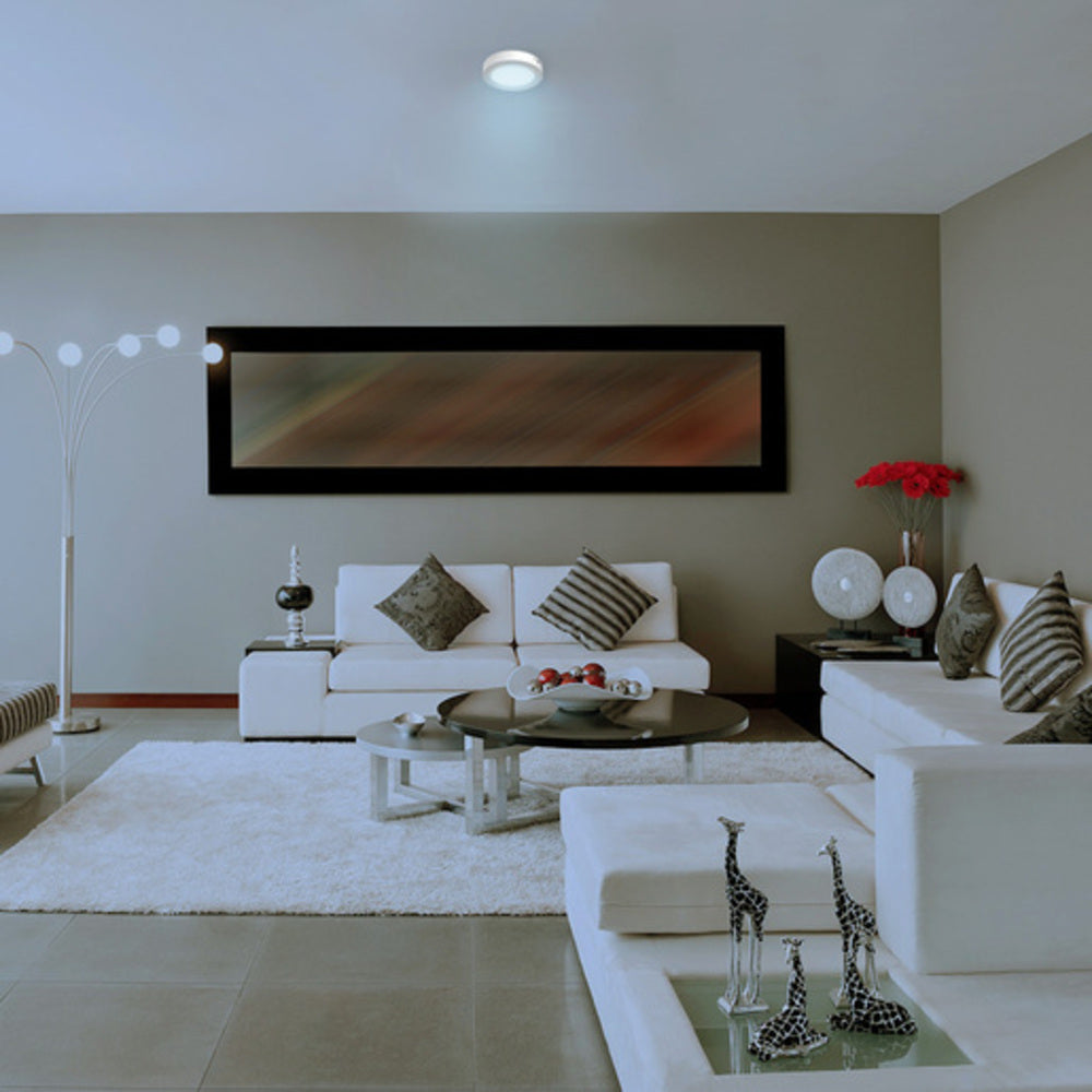 KIT DE 5 LAMPARAS LED ANKAA II PARA SOBREPONER EN PLAFON 12W LUZ DE DIA LED INTEGRADO NO ATENUABLE COLOR BLANCO TECNOLITE