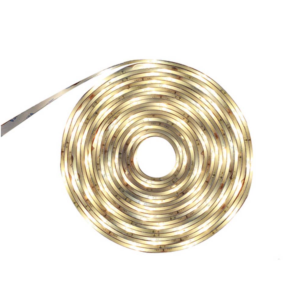 TIRA LED 5 METROS DE LONGITUD 12 W LUZ CALIDA BRILLANTE INTERIORES NO ATENUABLE