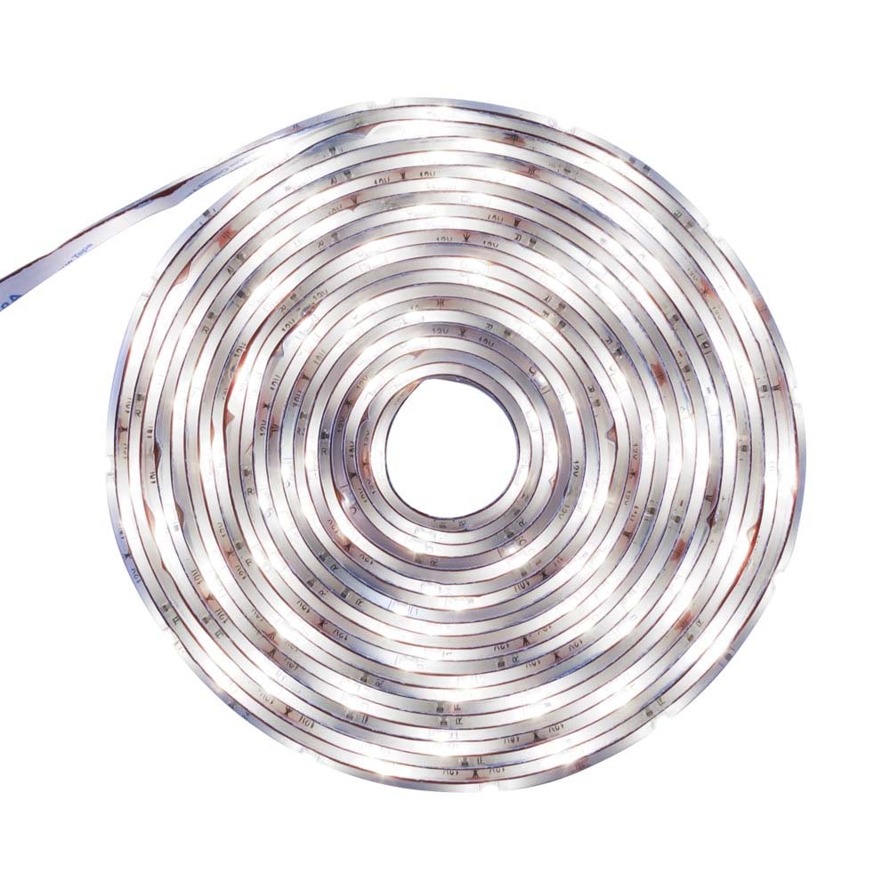 TIRA LED INT/EXT 12W 100V-240V IRC80 IP20 4000K CONTROLADOR Y ELIMINADOR IP44 140 25000HR NEGRO/TRANSPARENTE