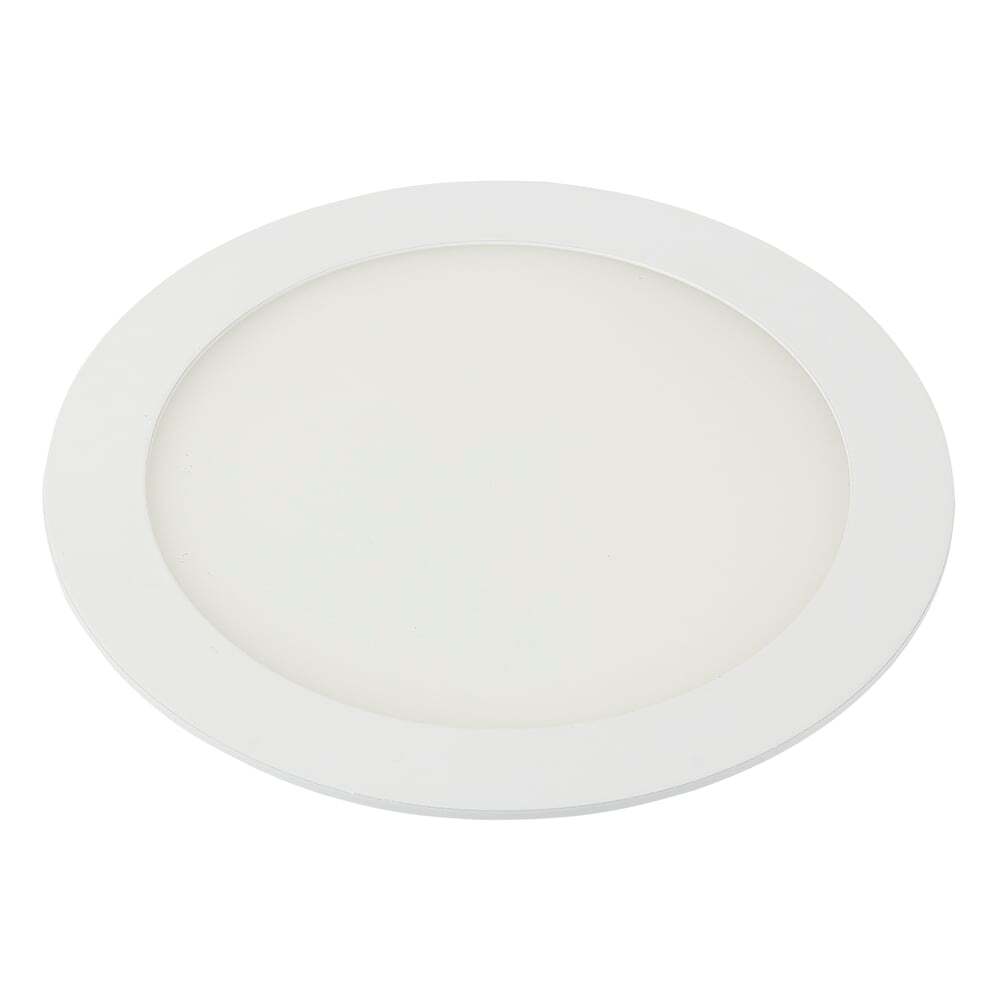 KIT DE 8 LAMPARAS LED BUCARAMANGA VII PARA EMPOTRAR EN TECHO NO ATENUABLE 12W LED INTEGRADO LUZ BLANCO CALIDO COLOR BLANCO LEVITON
