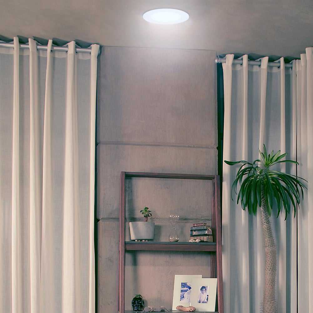 KIT DE 8 LÁMPARA LED BUCARAMANGA VII PARA EMPOTRAR EN TECHO NO ATENUABLE 12W LED INTEGRADO LUZ DE DIA COLOR BLANCO TECNOLED