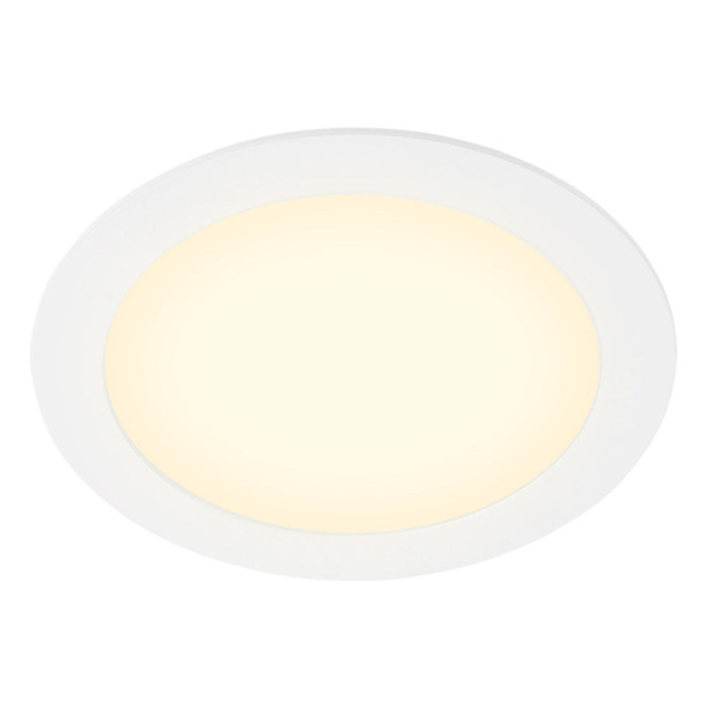 LAMPARA EMPOTRABLE LED INTELIGENTE WIFI 12 W LUZ BLANCA DINAMICA ATENUABLE COMPATIBLE CON APP MOVIL Y ASISTENTES DE VOZ
