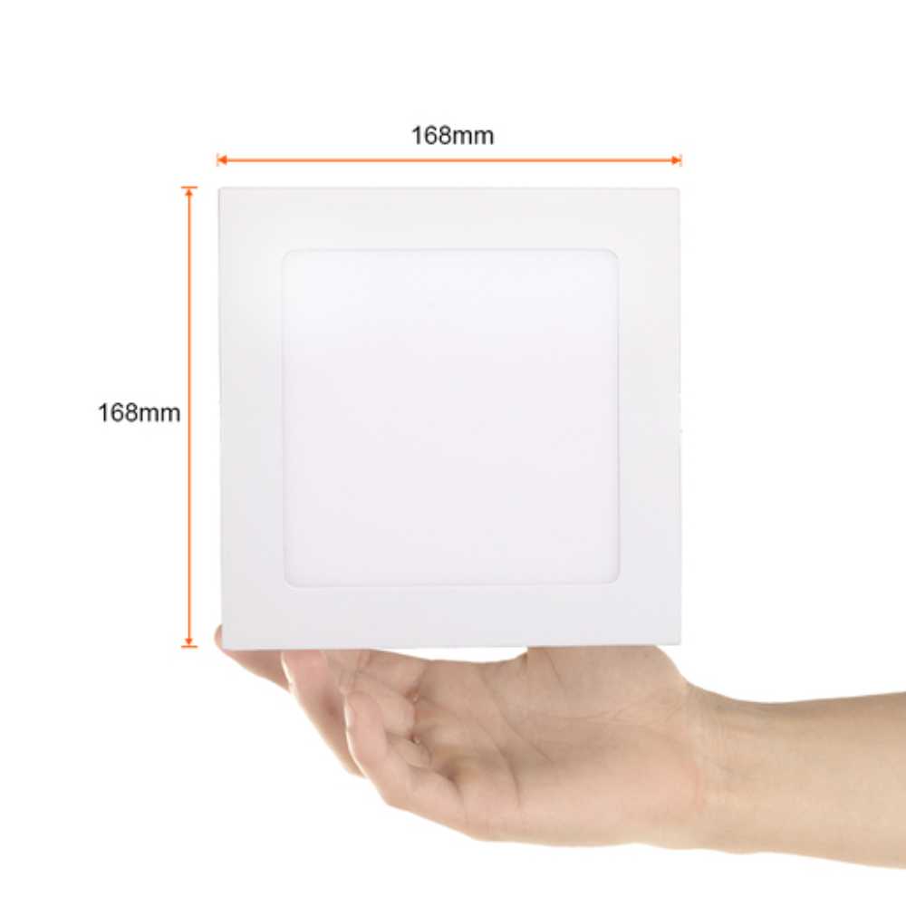 LÁMPARA DE INTERIOR EMPOTRABLE LED BRIGHTON VII TECNOLITE 12W LUZ SUAVE CÁLIDA